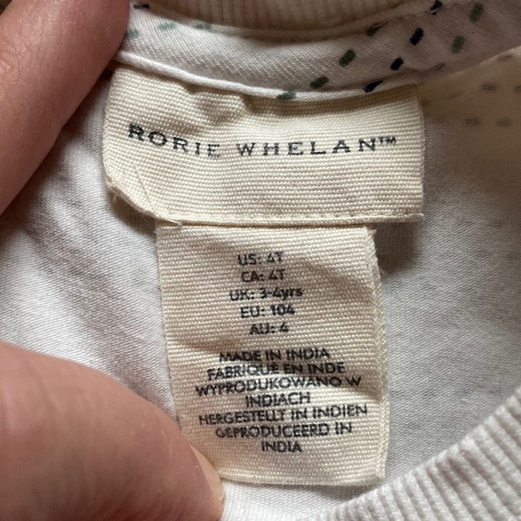 Rorie Whelan Tee-Shirt. 4T - Picture 3 of 6
